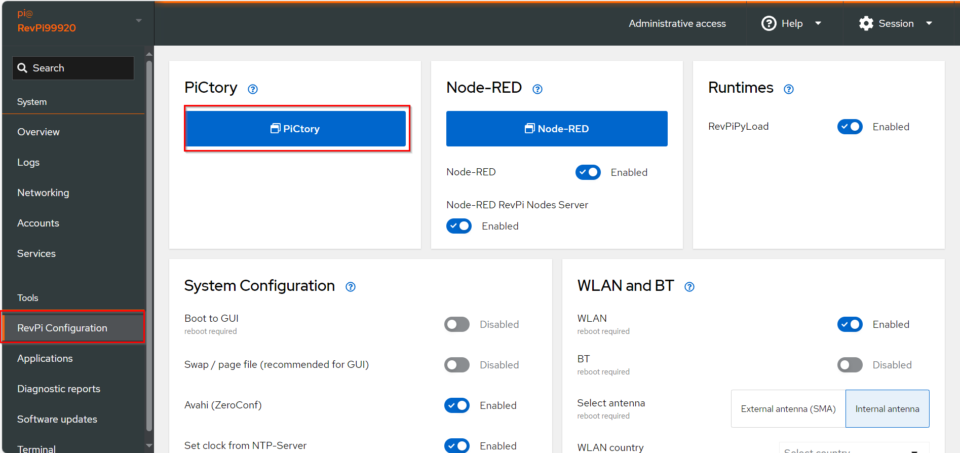 Webstatus login