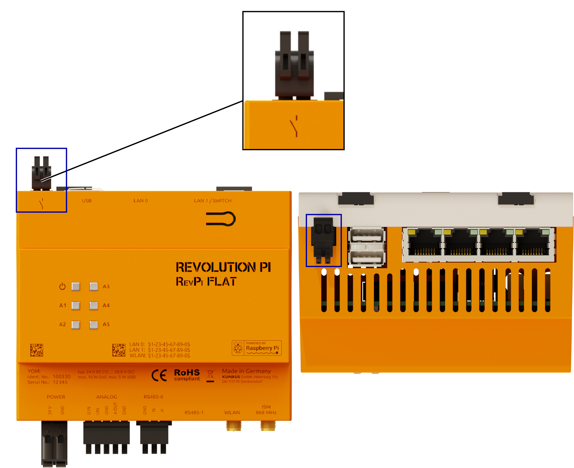 revpi-flat digital output relay