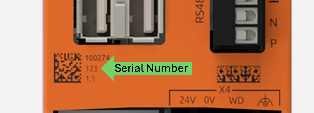 Serial Number