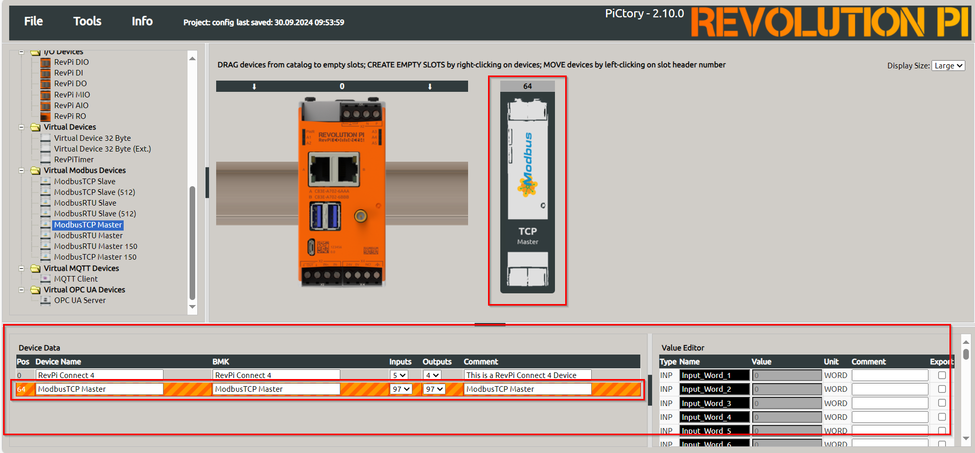 pictory config 