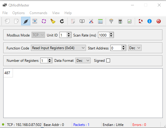 qmodmaster config